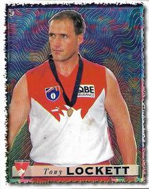 1999 Select AFL Stickers #5 Tony Lockett Front
